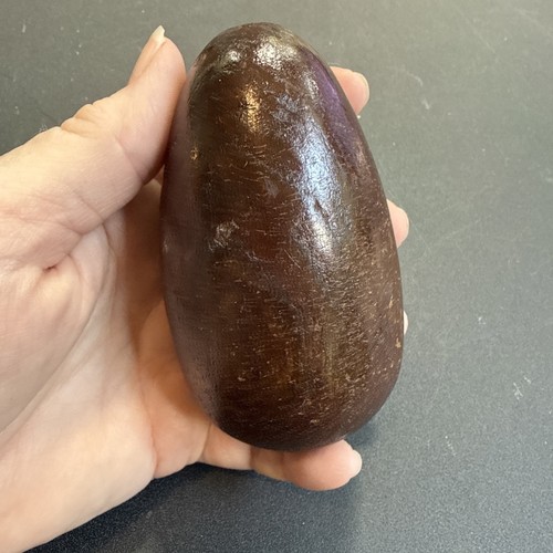 Large darning wooden egg - wooden, about