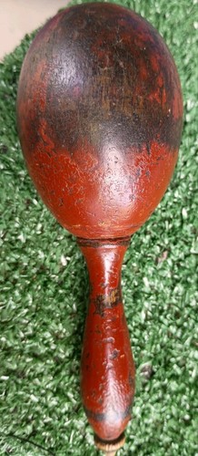 Vintage wooden darning egg - vintage,