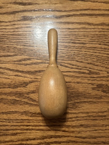 Vintage wood darning egg - darning, with
