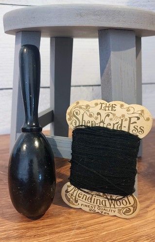 Antique vintage darning egg - antique/vintage,