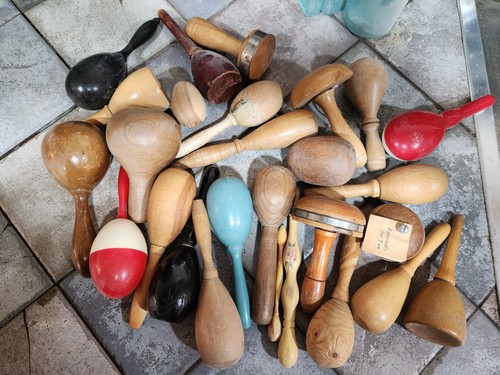 Vintage darning egg - darning,