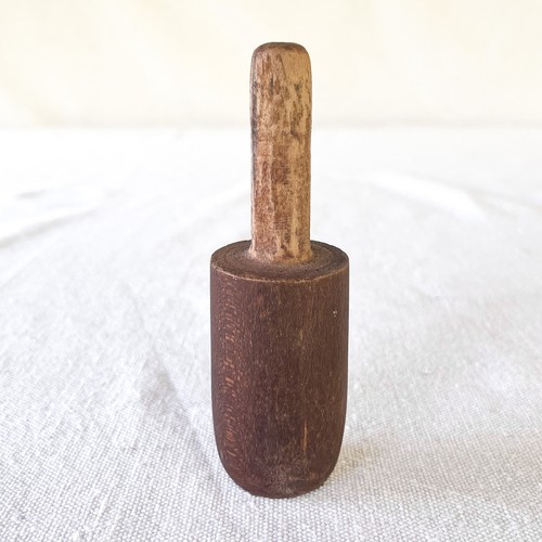 Antique wooden darning egg - wooden,