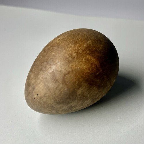 Vintage wooden darning egg - darning,