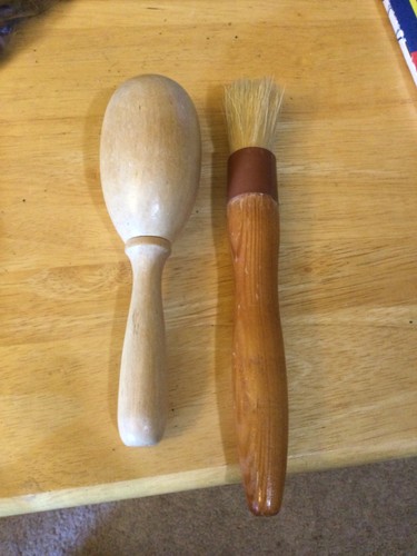 Vintage wooden darner for - vintage,