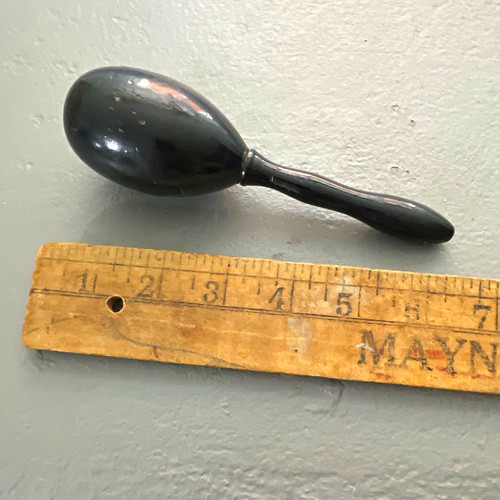 Vintage original black darning - black,